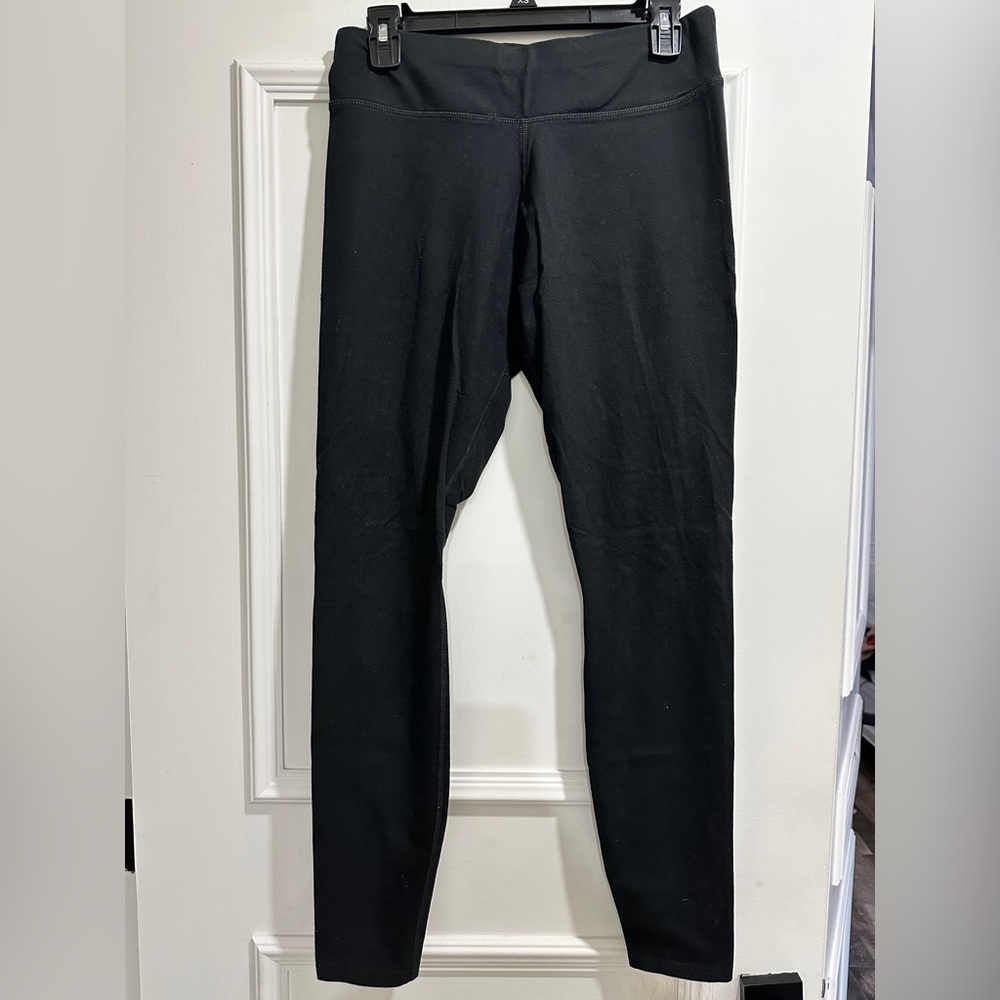 Pact Black High-Rise Leggings